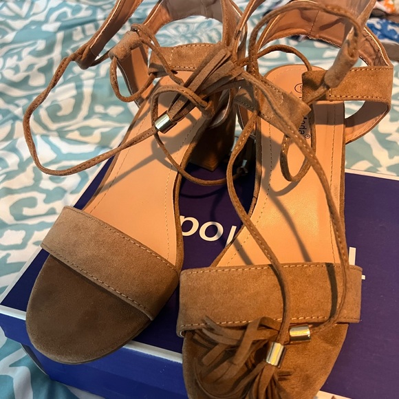 Top moda chunky sandals size 9 - Picture 2 of 2